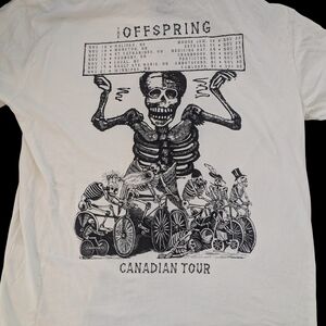 Offspring Canadian Tour Graphic Tee - White